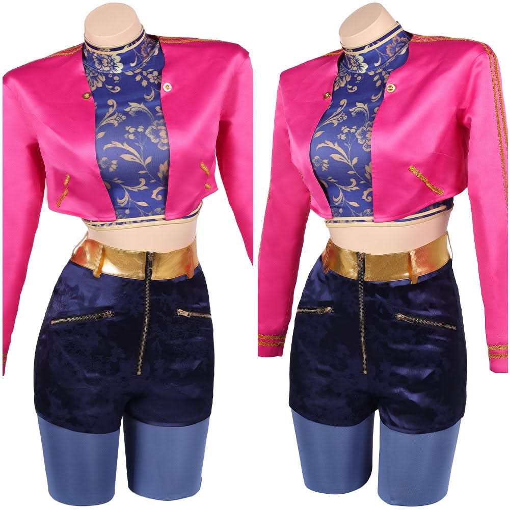 Kpop Demon Hunters(2025) Huntrix Rumi Zoey Tenue Cosplay Costume