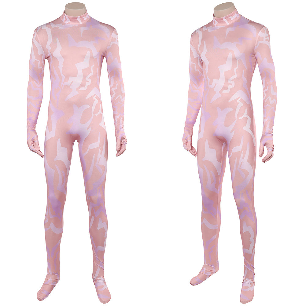 KPop Demon Hunters(2025) Jinu Saja Combinaison Imprimée Demon Motifs Cosplay Costume