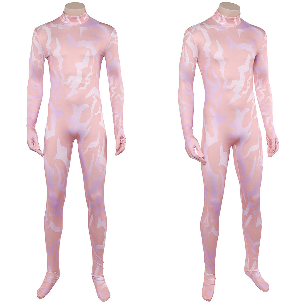 KPop Demon Hunters(2025) Jinu Saja Combinaison Imprimée Demon Motifs Cosplay Costume