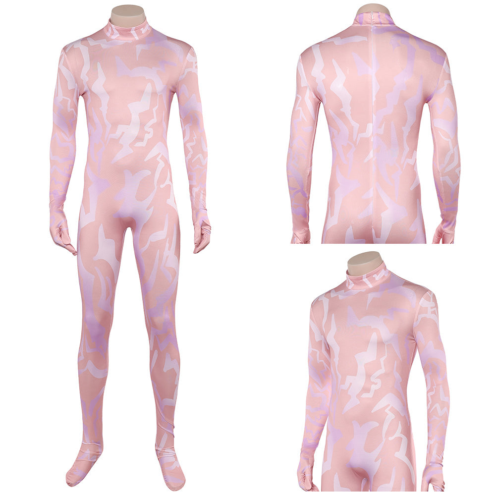 KPop Demon Hunters(2025) Jinu Saja Combinaison Imprimée Demon Motifs Cosplay Costume