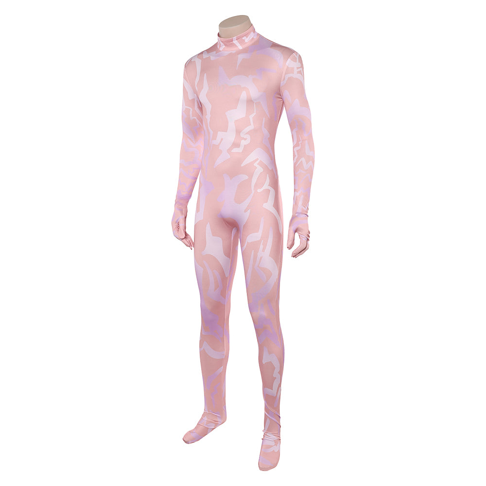 KPop Demon Hunters(2025) Jinu Saja Combinaison Imprimée Demon Motifs Cosplay Costume