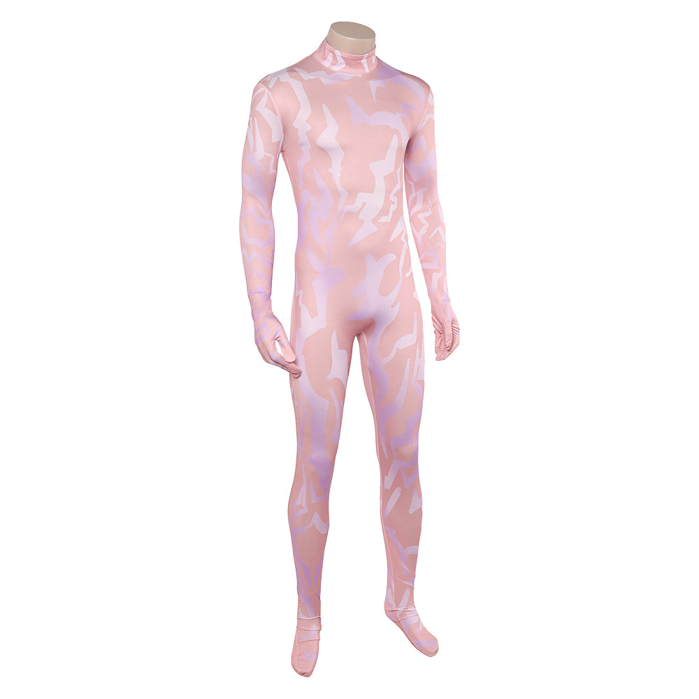 KPop Demon Hunters(2025) Jinu Saja Combinaison Imprimée Demon Motifs Cosplay Costume