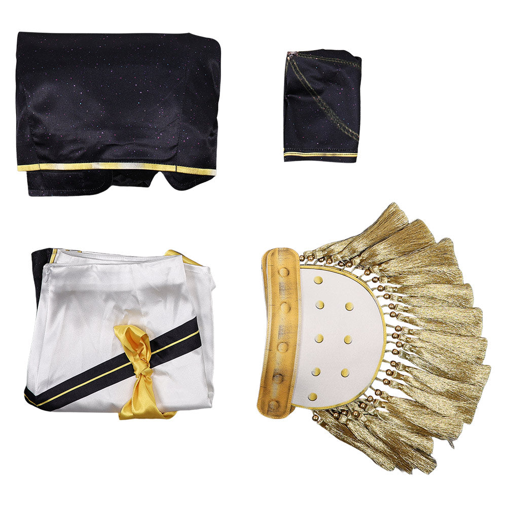 KPop Demon Hunters(2025) Mira Golden Costume de Scène Cosplay Costume