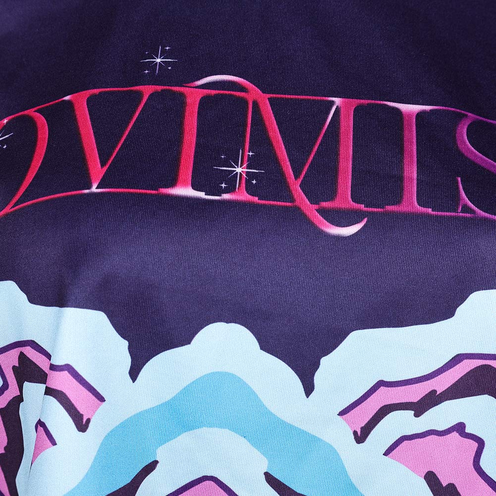 KPop Demon Hunters(2025) Mira Tenue Bleue et Jaune Cosplay Costume