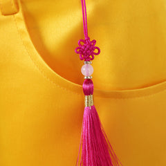 KPop Demon Hunters(2025) Mira Tenue Bleue et Jaune Cosplay Costume