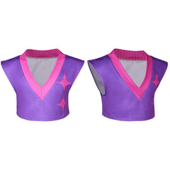 Kpop Demon Hunters(2025) Mystery Saja Gilet Violet Cosplay Costume