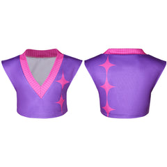 Kpop Demon Hunters(2025) Mystery Saja Gilet Violet Cosplay Costume