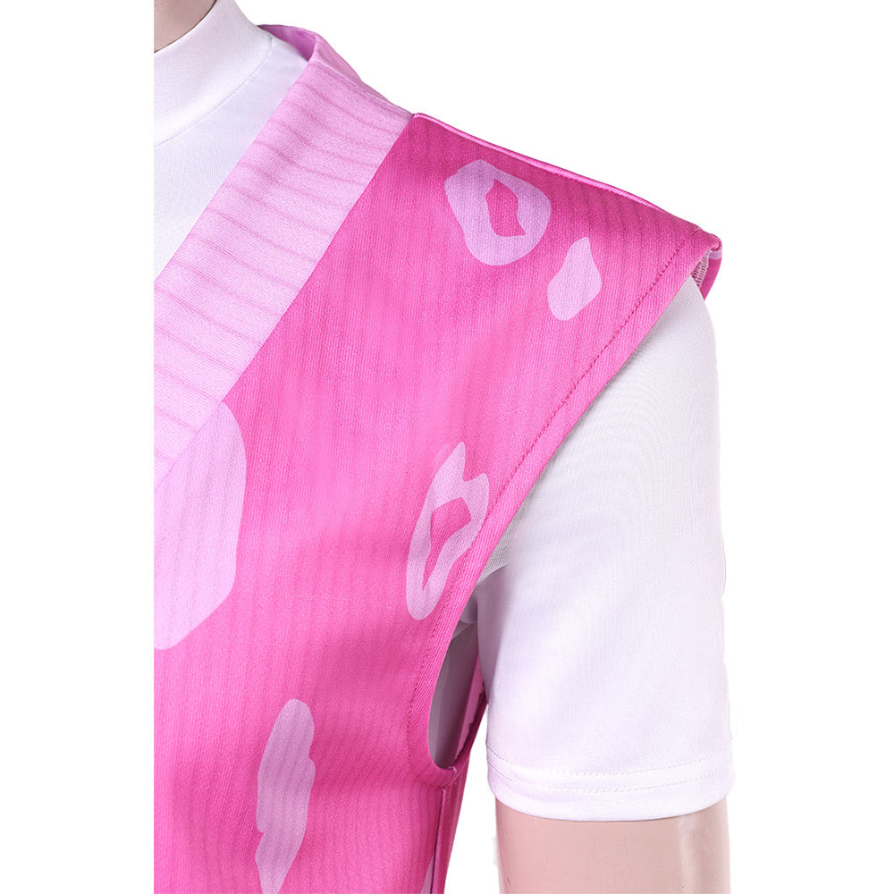 Kpop Demon Hunters(2025) Mystery Saja Tenue Rose Cosplay Costume Ver.2