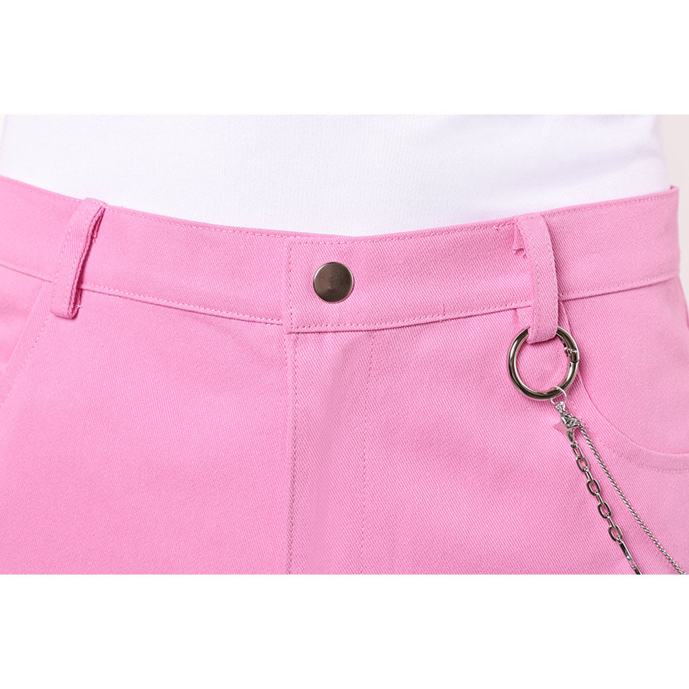 Kpop Demon Hunters(2025) Mystery Saja Tenue Rose Cosplay Costume Ver.2