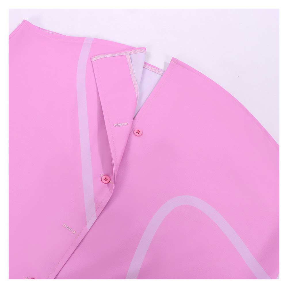 Kpop Demon Hunters(2025) Romance Chemise+Haut Rose Cosplay Costume