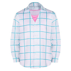 KPop Demon Hunters(2025) Saja Boys Jinu Chemise Blanche Cosplay Costume Ver.2