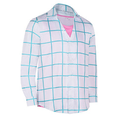 KPop Demon Hunters(2025) Saja Boys Jinu Chemise Blanche Cosplay Costume Ver.2