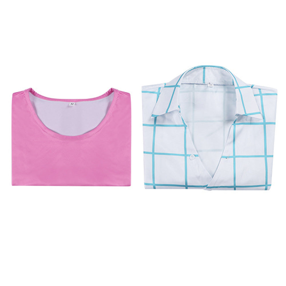 KPop Demon Hunters(2025) Saja Boys Jinu Chemise Blanche Cosplay Costume Ver.2