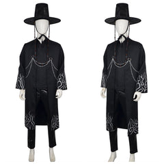 KPop Demon Hunters(2025) Saja Boys Jinu Tenue Noire Cosplay Costume
