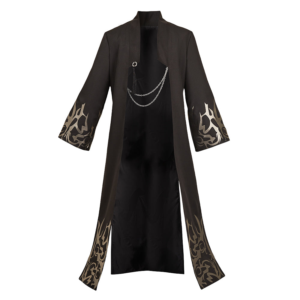 KPop Demon Hunters(2025) Saja Boys Jinu Veste Noire Cosplay Costume