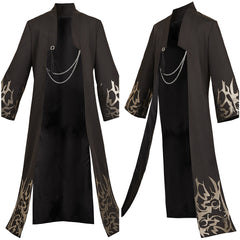 KPop Demon Hunters(2025) Saja Boys Jinu Veste Noire Cosplay Costume