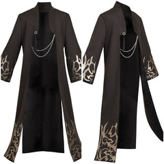 KPop Demon Hunters(2025) Saja Boys Jinu Veste Noire Cosplay Costume