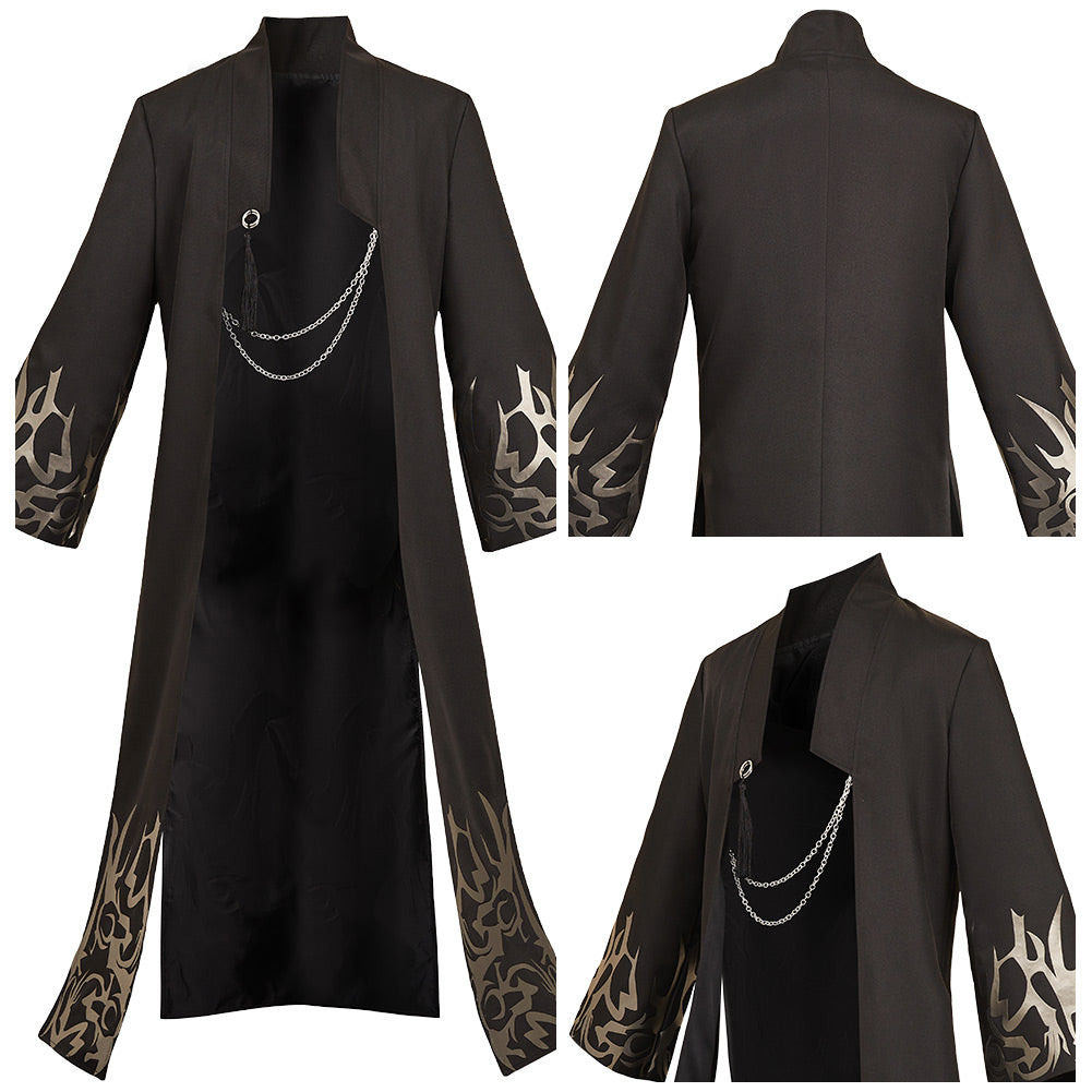 KPop Demon Hunters(2025) Saja Boys Jinu Veste Noire Cosplay Costume