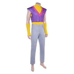 KPop Demon Hunters(2025) Saja Boys Mystery Tenue de Gilet Violet Cosplay Costume