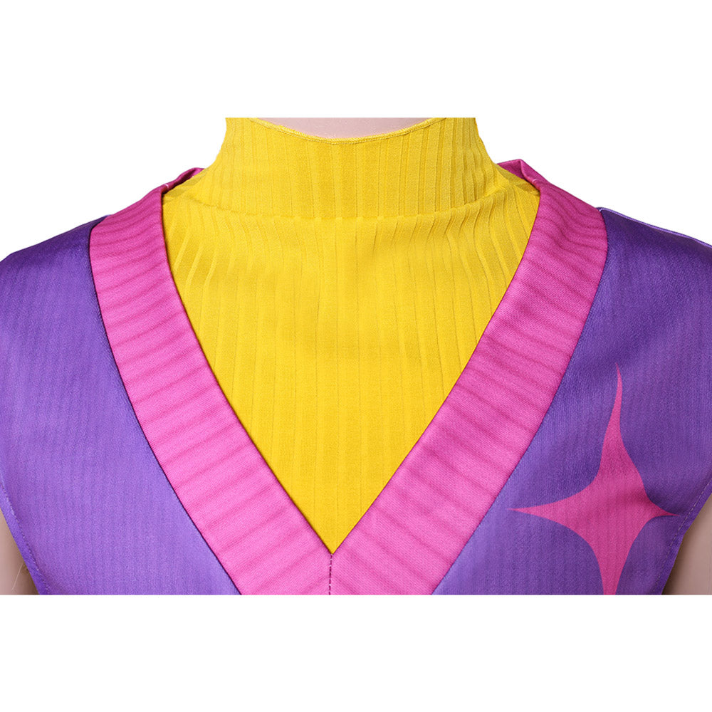 KPop Demon Hunters(2025) Saja Boys Mystery Tenue de Gilet Violet Cosplay Costume