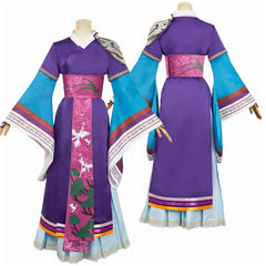 KPop Demon Hunters(2025) The First Hunters Tenue Bleue Cosplay Costume