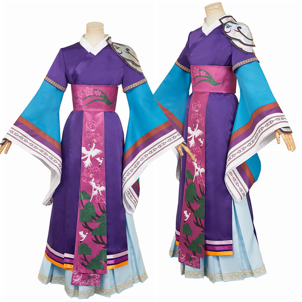 KPop Demon Hunters(2025) The First Hunters Tenue Bleue Cosplay Costume