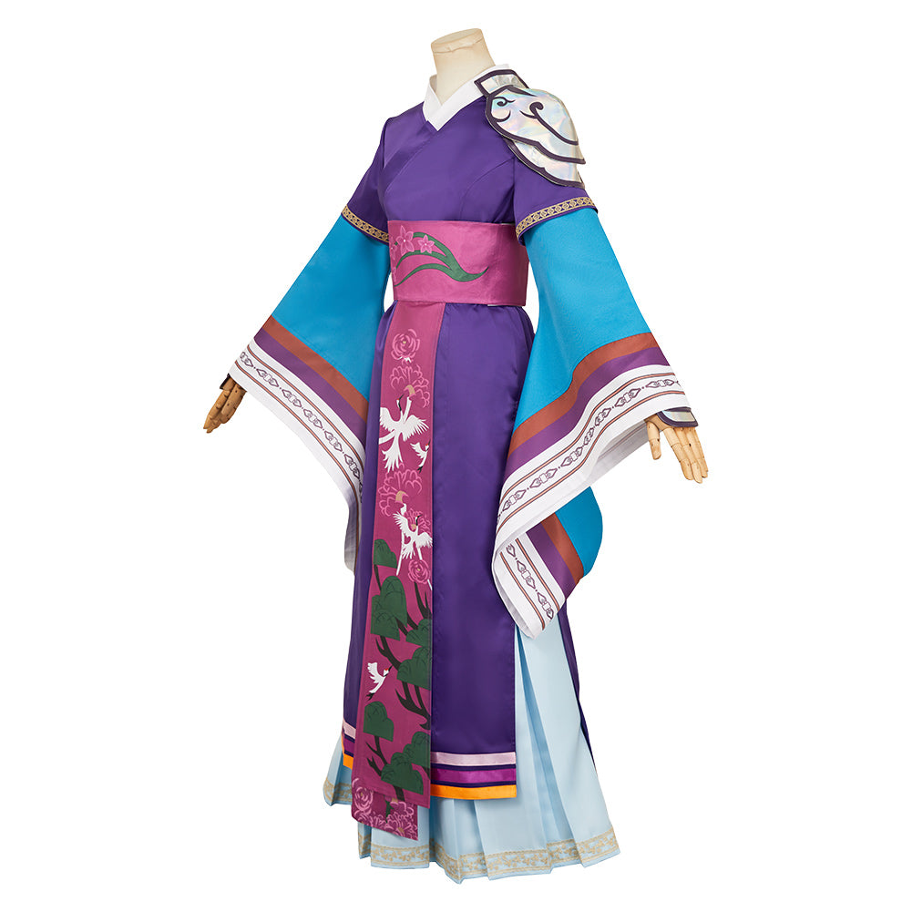 KPop Demon Hunters(2025) The First Hunters Tenue Bleue Cosplay Costume