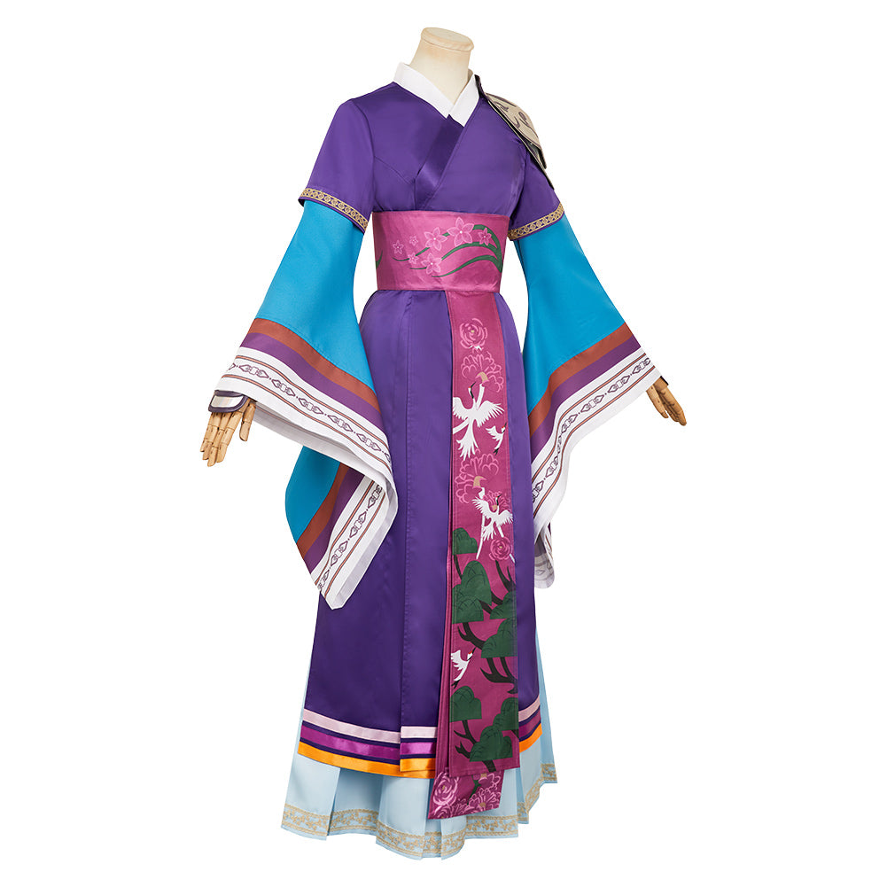 KPop Demon Hunters(2025) The First Hunters Tenue Bleue Cosplay Costume