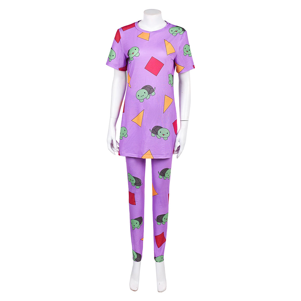 KPop Demon Hunters(2025) Zoey Pyjama Violet Cosplay Costume