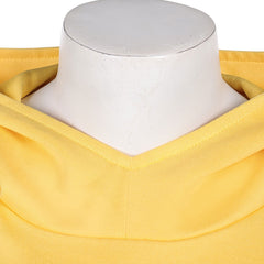 KPop Demon Hunters(2025) Zoey Sweat-shirt à Capuche Jaune Cosplay Costume