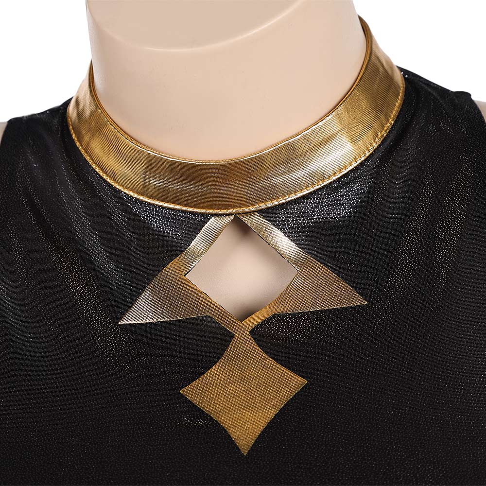 Kpop Demon Hunters(2025) Zoey Tenue Blanche et Noire Cosplay Costume