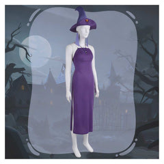 Kuzco, l'Empereur Mégalo Yzma Robe Violette Cosplay Costume