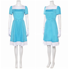 L'Illusionniste 2010 Alice Robe Bleue Cosplay Costume