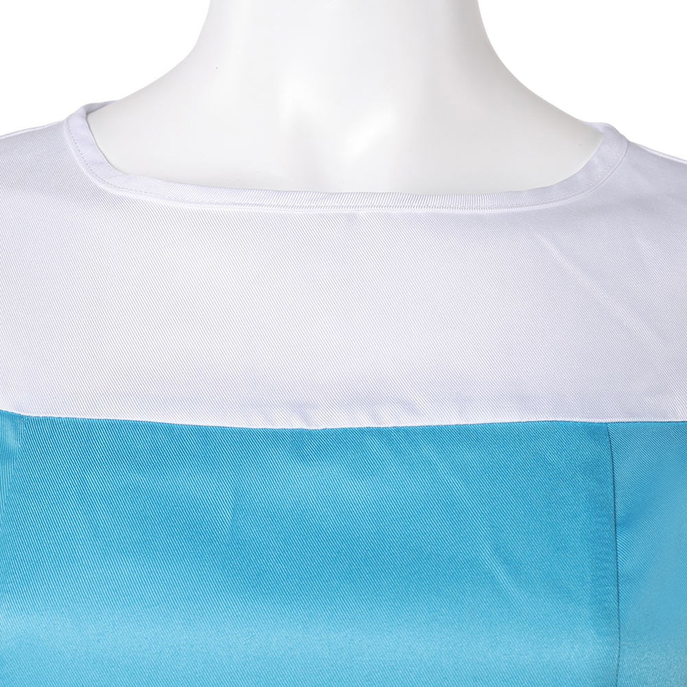 L'Illusionniste 2010 Alice Robe Bleue Cosplay Costume