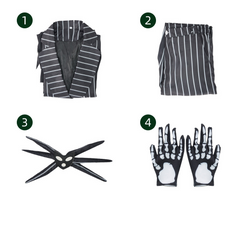 The Nightmare Before Christmas Jack Skellington Cosplay Costume