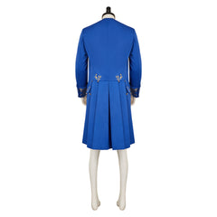 La Belle et la Bête Prince Veste Bleue Cosplay Costume