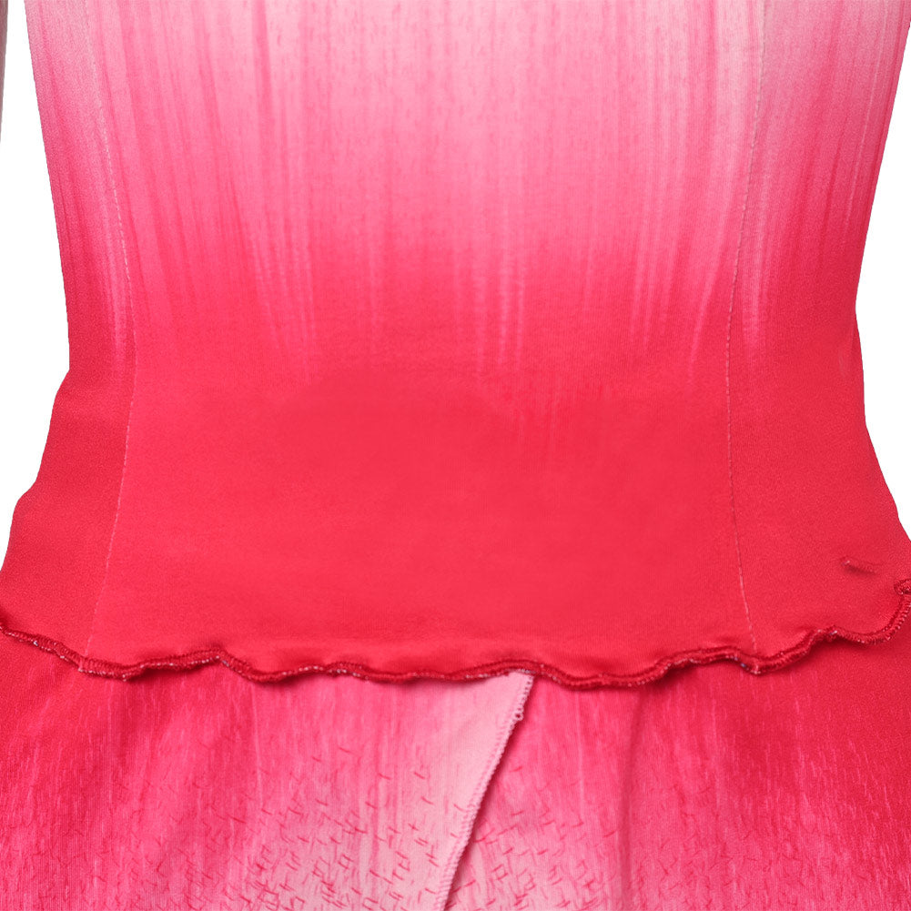 La Fée Clochette Rosélia Tenue Rose Cosplay Costume