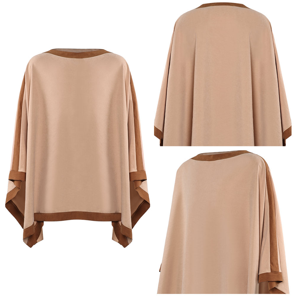 La Guerre des Étoiles Luke Skywalker Cape Marrone Cosplay Costume