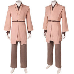 La Guerre des Étoiles Obi-Wan Kenobi Tenue Marrone Claire Cosplay Costume