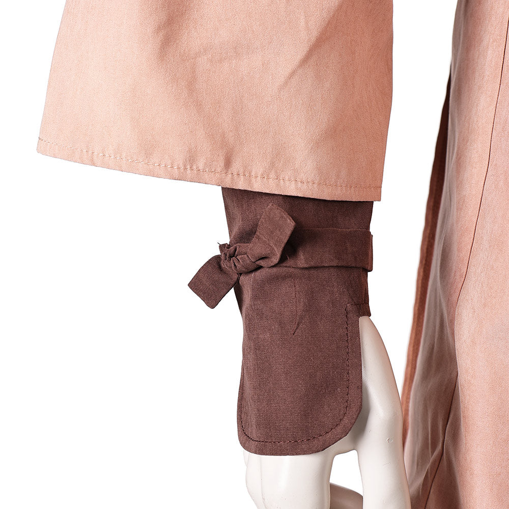 La Guerre des Étoiles Obi-Wan Kenobi Tenue Marrone Claire Cosplay Costume