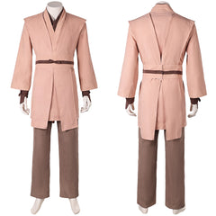 La Guerre des Étoiles Obi-Wan Kenobi Tenue Marrone Claire Cosplay Costume