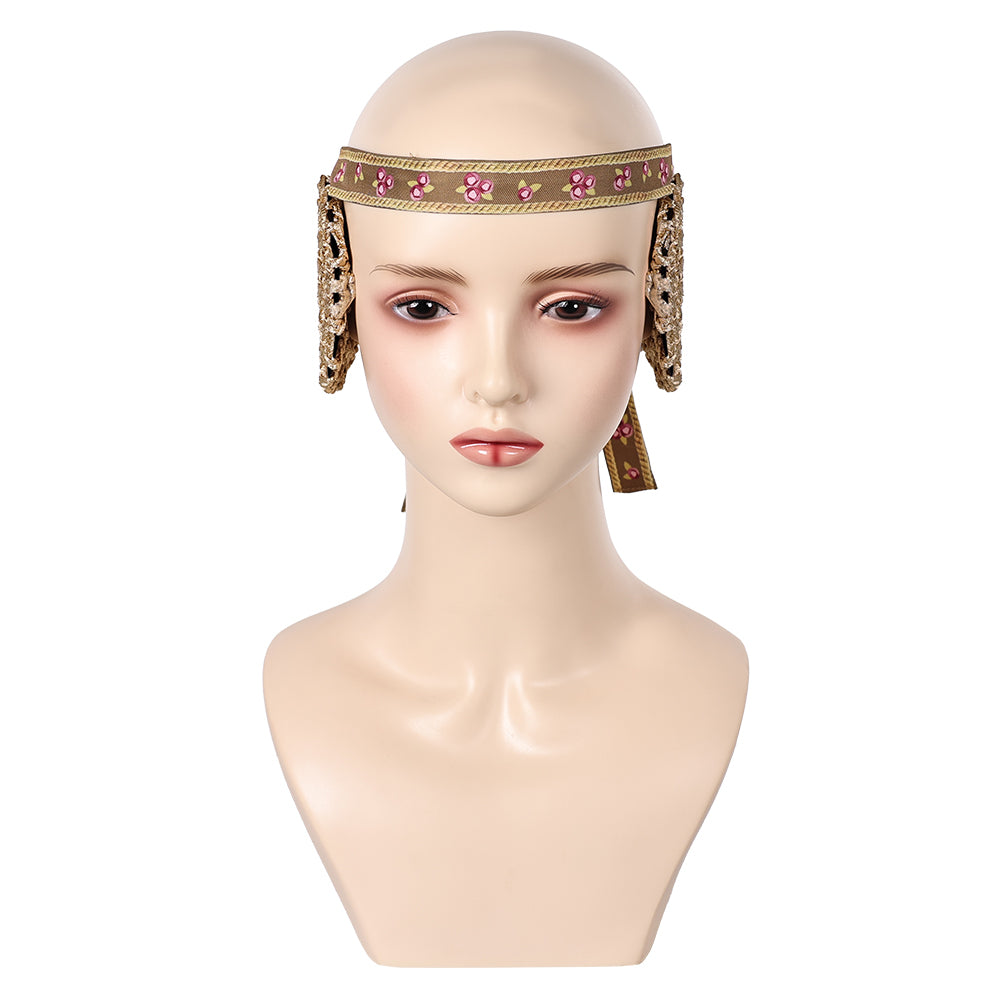 La Guerre des Étoiles Padme Amidala Naberrie Bandeau+Cache-oreilles Cosplay Accessoire