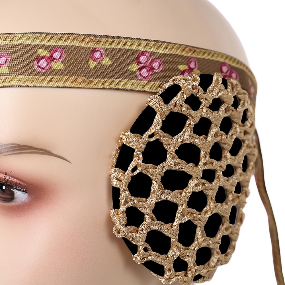 La Guerre des Étoiles Padme Amidala Naberrie Bandeau+Cache-oreilles Cosplay Accessoire