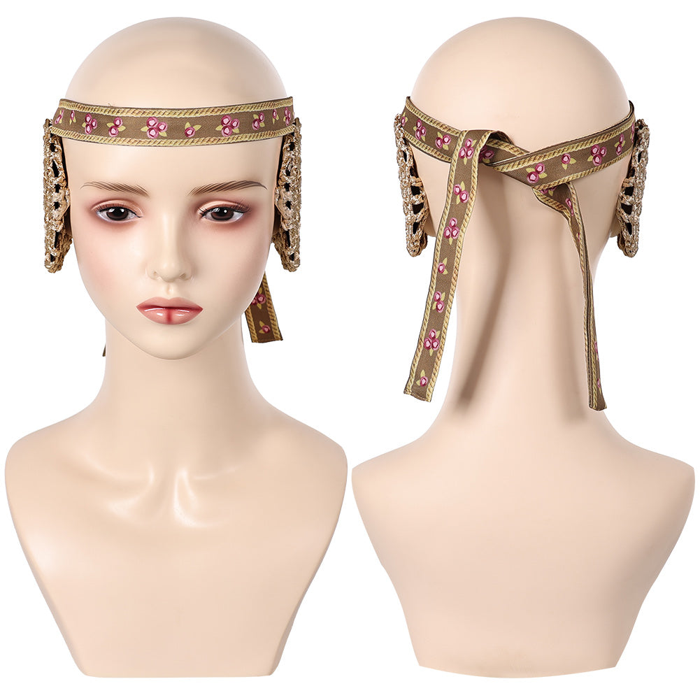 La Guerre des Étoiles Padme Amidala Naberrie Bandeau+Cache-oreilles Cosplay Accessoire