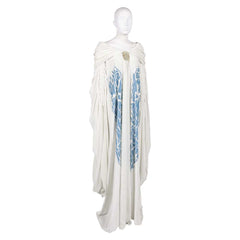 La Guerre des Étoiles Padme Amidala Naberrie Cape Blanche Cosplay Costume