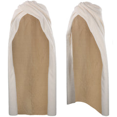 La Guerre des Étoiles Padme Amidala Naberrie Cape Blanche Cosplay Costume