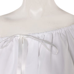 La Guerre des Étoiles Padme Amidala Naberrie Pyjama Robe Blanche Cosplay Costume