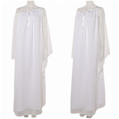 La Guerre des Étoiles Padme Amidala Naberrie Pyjama Robe Blanche Cosplay Costume