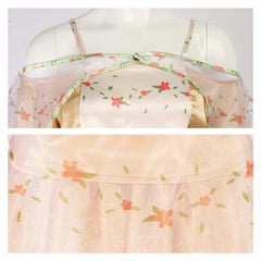 La Guerre des Étoiles Padme Amidala Naberrie Robe Jaune Cosplay Costume