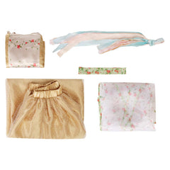 La Guerre des Étoiles Padme Amidala Naberrie Robe Jaune Cosplay Costume